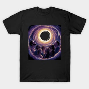 Art Solar Eclipse 2024 Totality April 8 Men T-Shirt